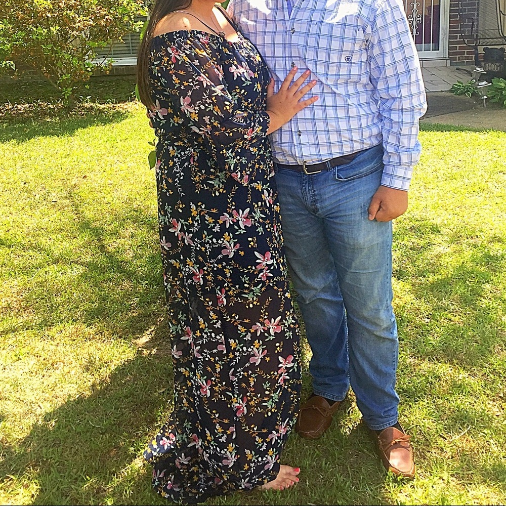 Long Floral Dress